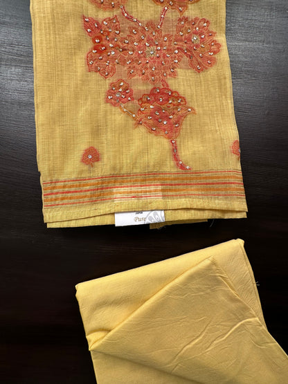 Yellow Cotton Suit