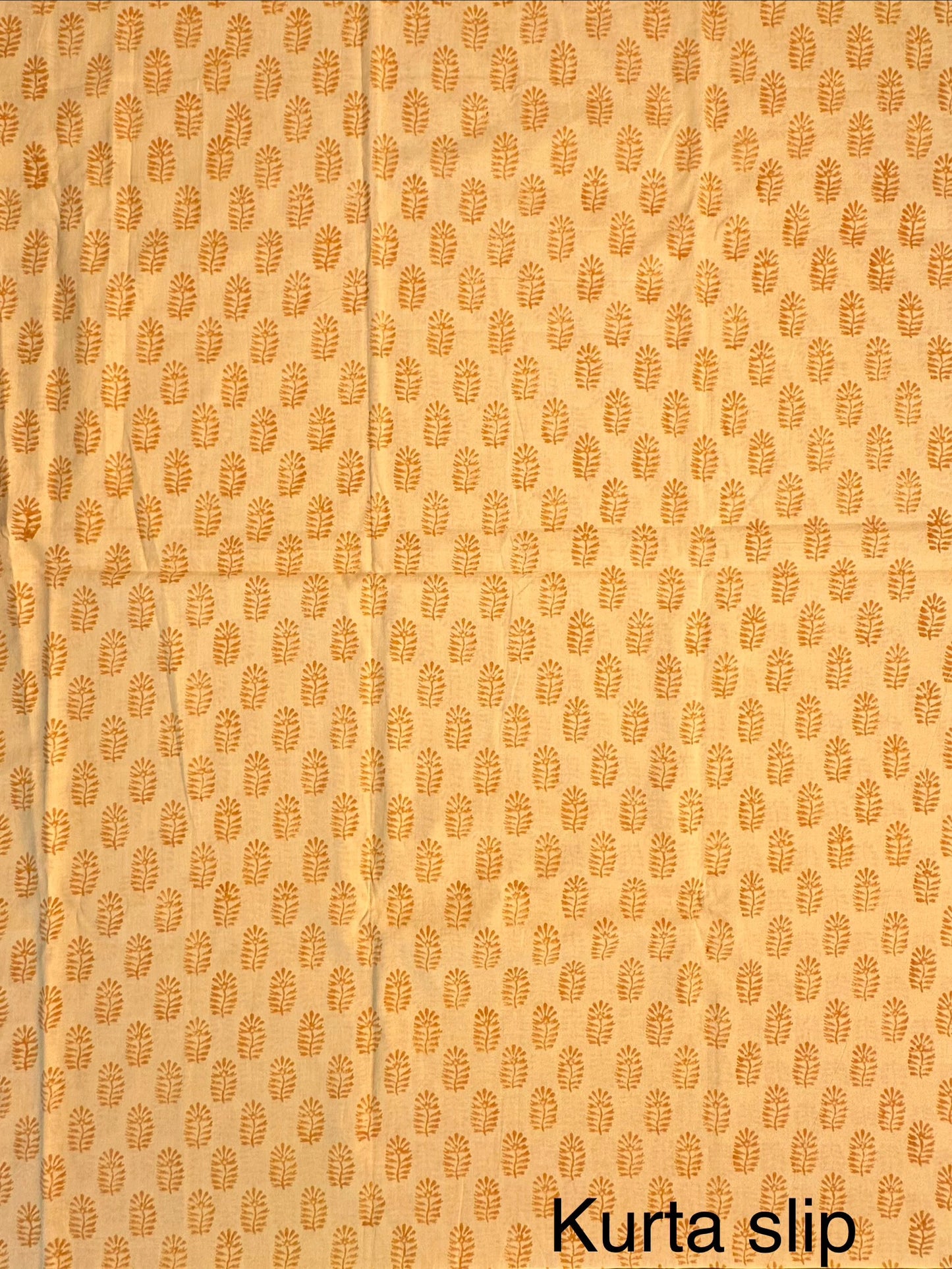 Yellow 4-Piece Kota Doria Cotton Unstitched Suit