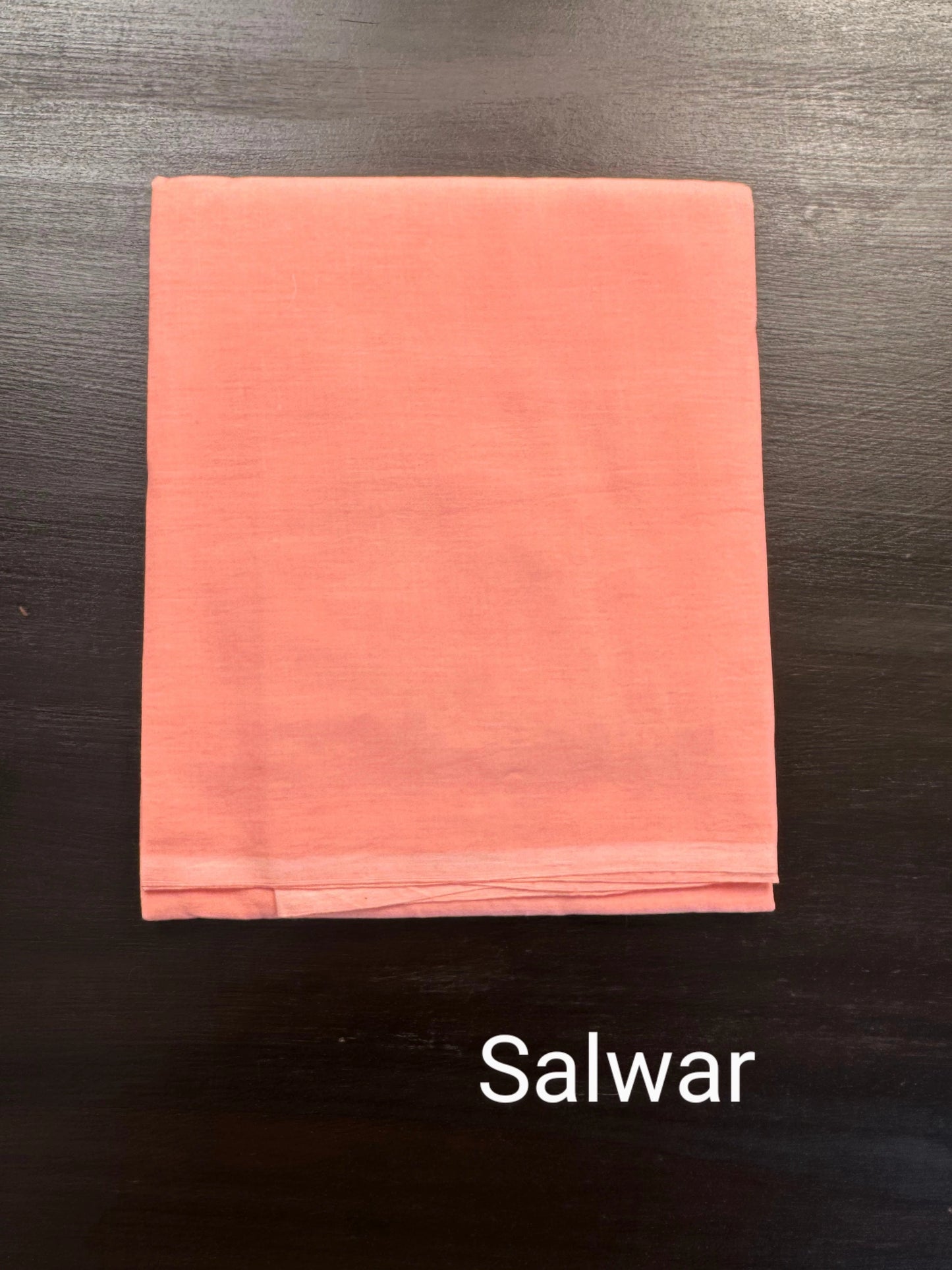 Peach Jaipuri Cotton 3-Piece Suit