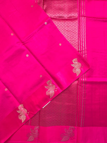 Rani Banarasi Satin Saree