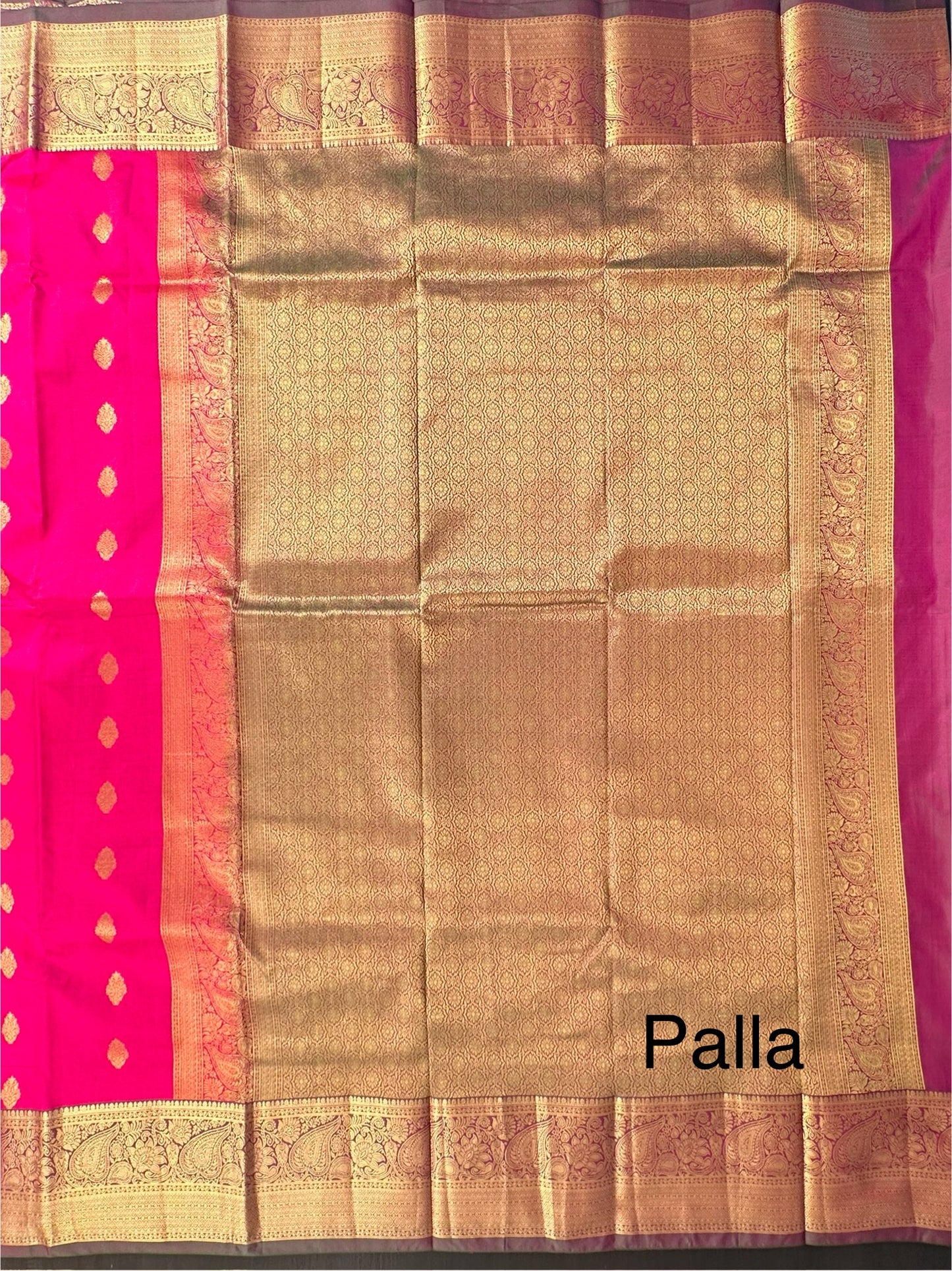 Rani Pondicherry Pure Silk Saree