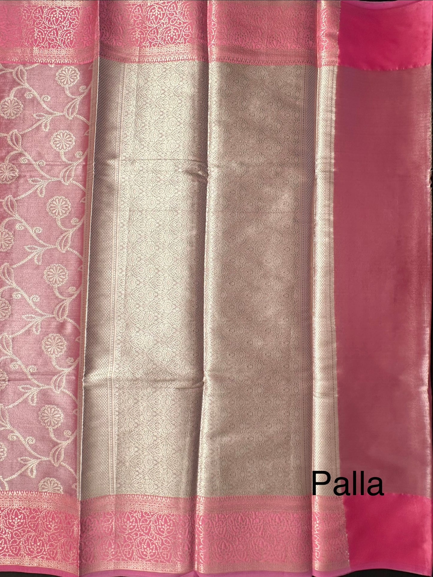 Pink Seerat Tissue Saree