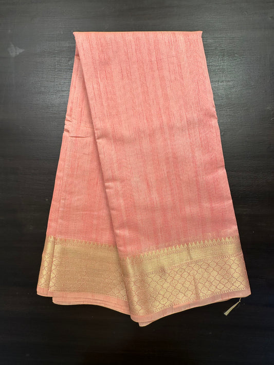 Pink Ananya Tissue Saree