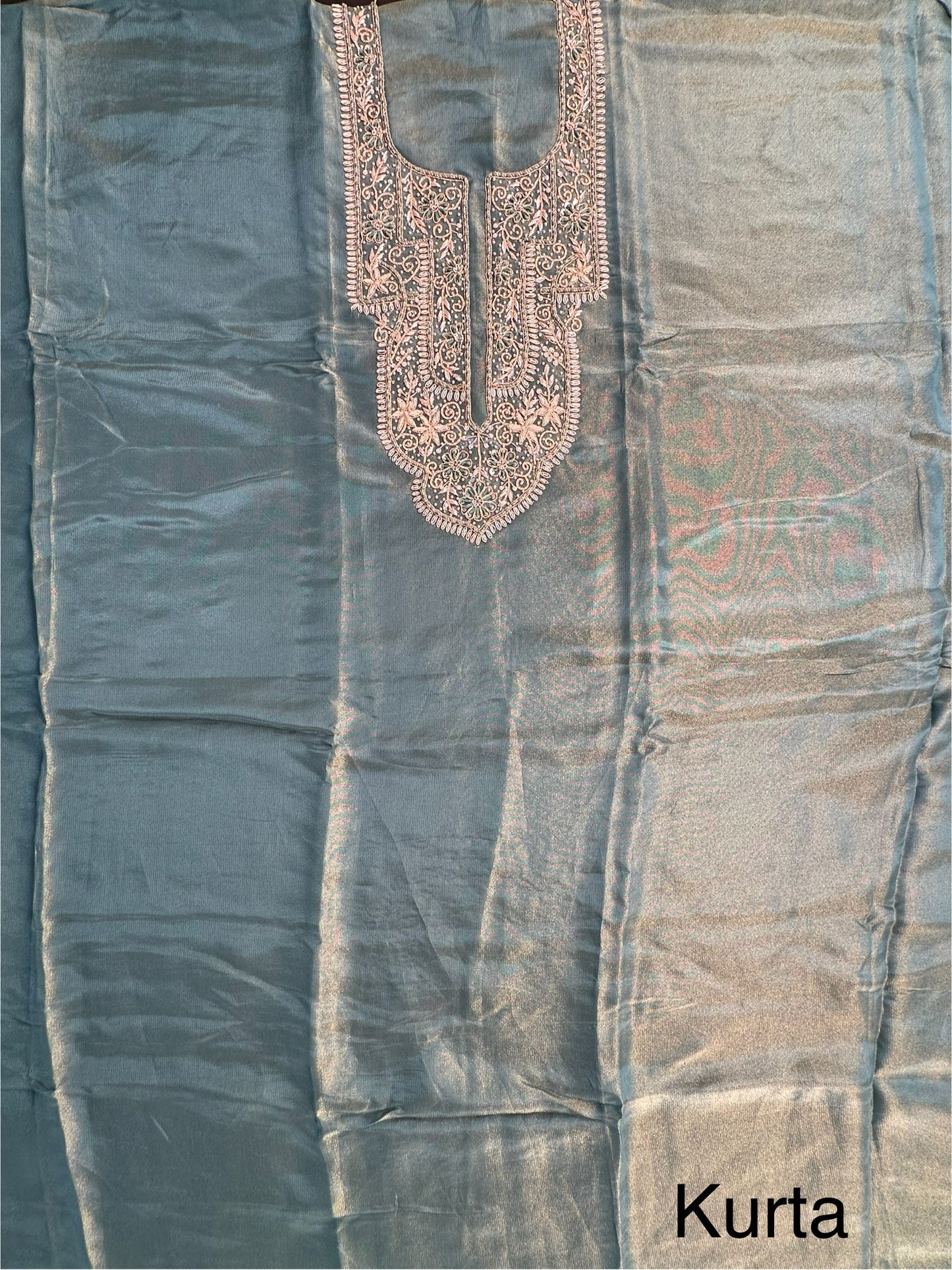 Sea Green Blended Tissue Suit