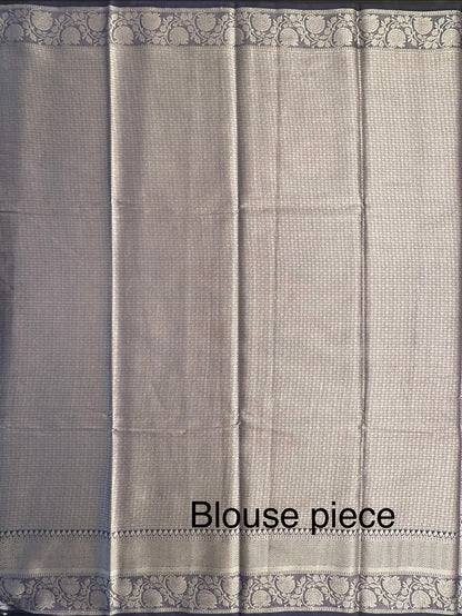 Mauve Vartika Tissue Saree