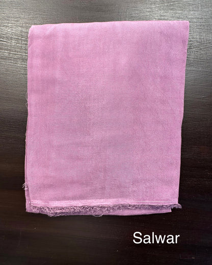 Mauve Fancy Cotton 3-Piece Suit