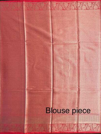 Pink Vartika Tissue Saree