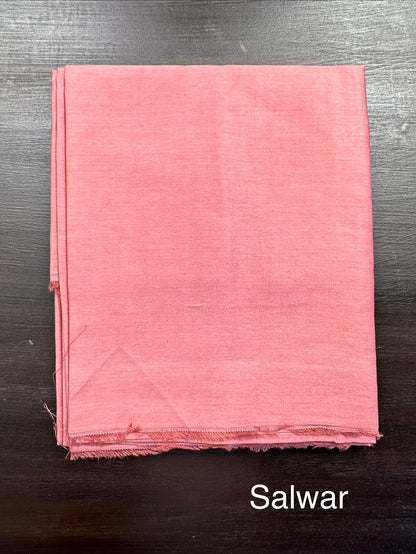 Pink Embroidery Chanderi Suit