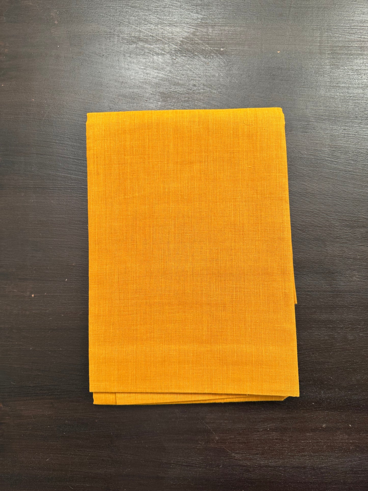 Orange-Mustard Striped South Cotton 3-Piece Suit