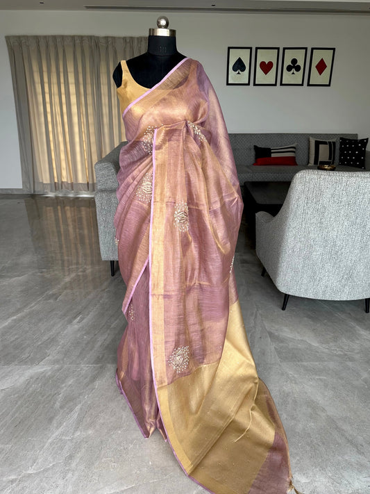 Fancy Tissue Saree