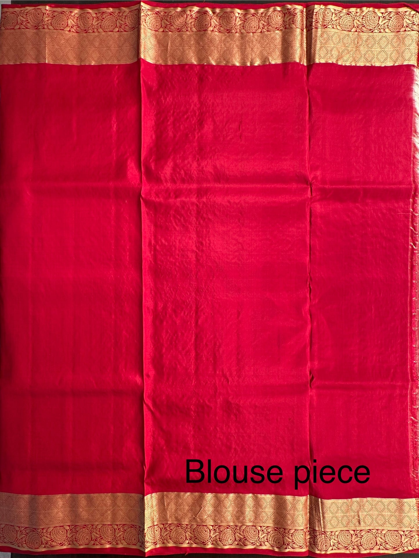 Cream-Maroon Handloom Kanjivaram Jamawar Pure Silk Saree