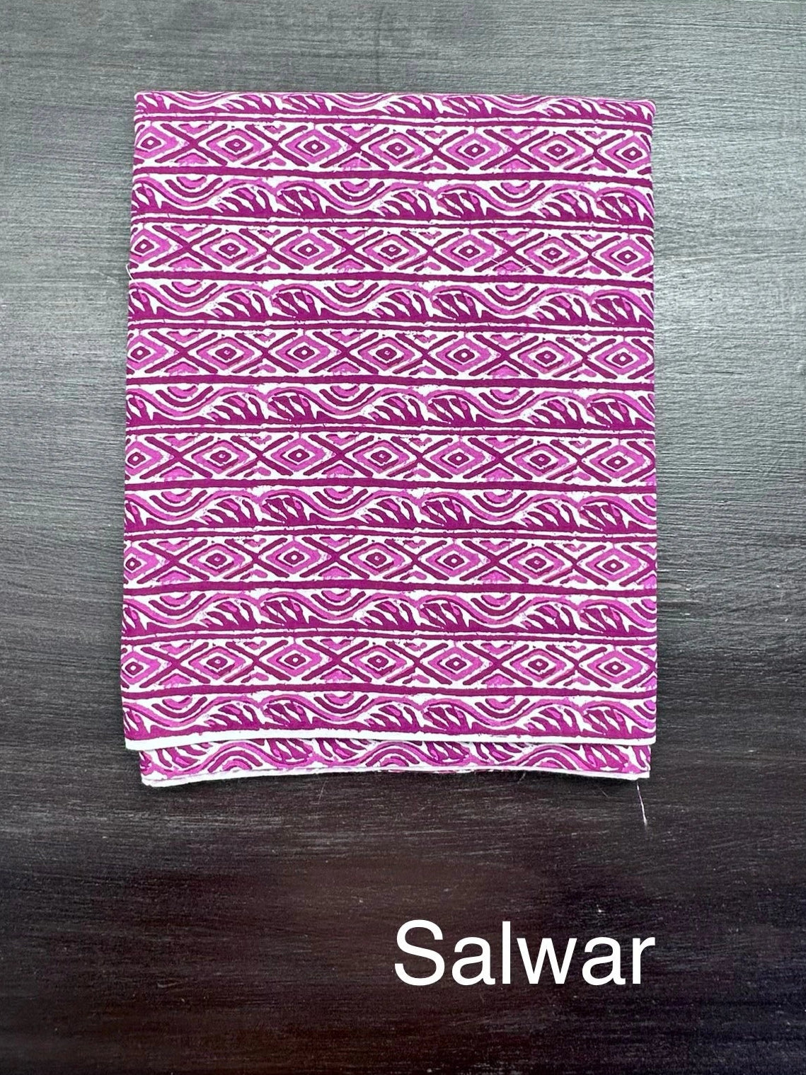 Magenta Jaipuri Necktie Cotton 3-Piece Suit