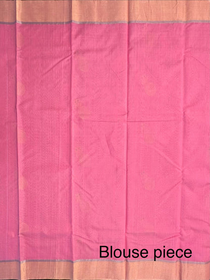 Pink Chanderi Saree
