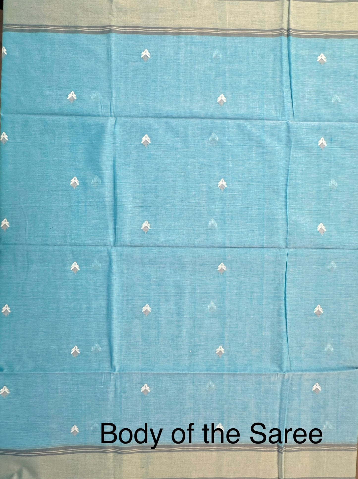 Firozi Bengal Pure Cotton Saree