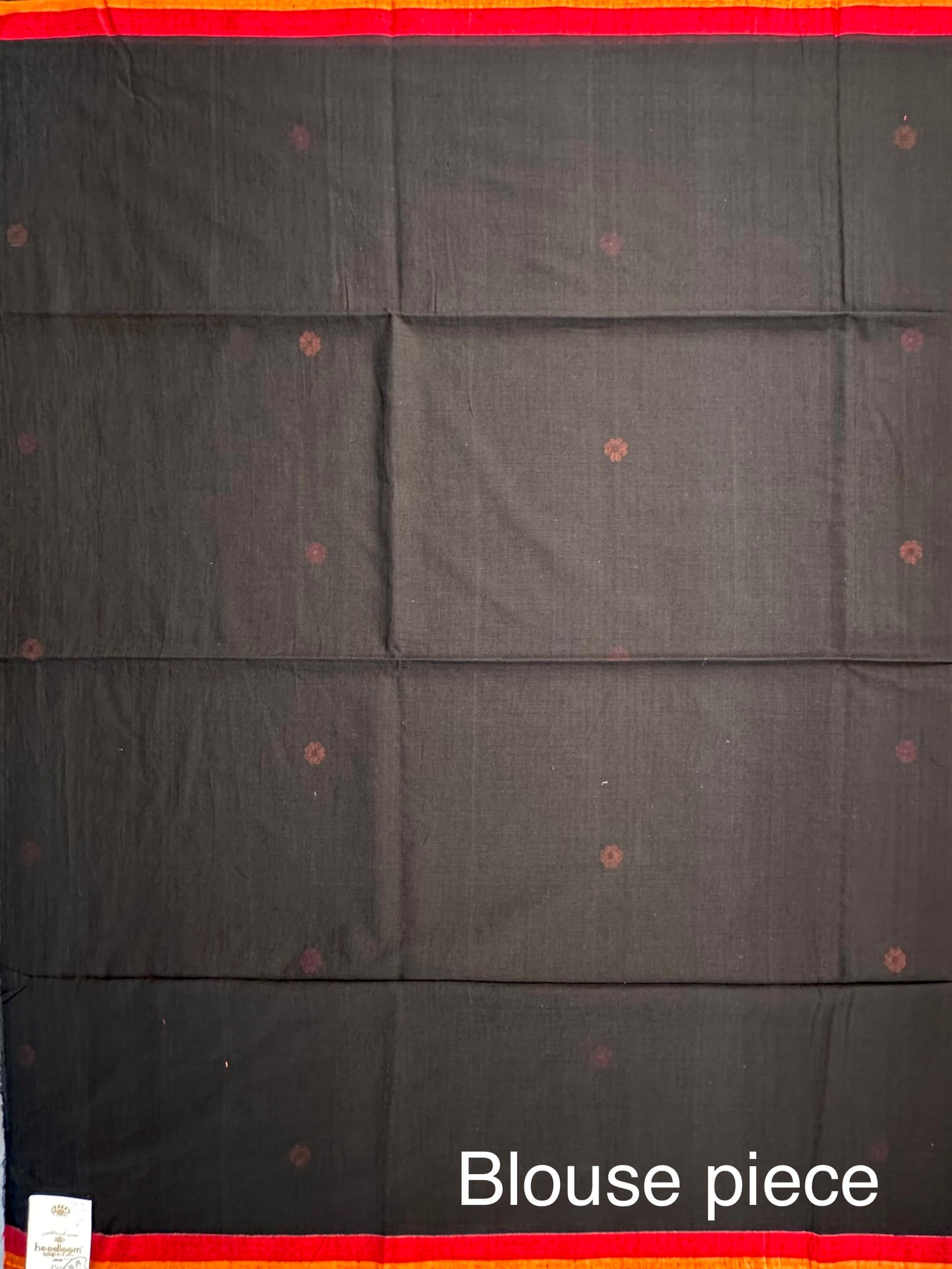 Black Bengal Pure Cotton Saree