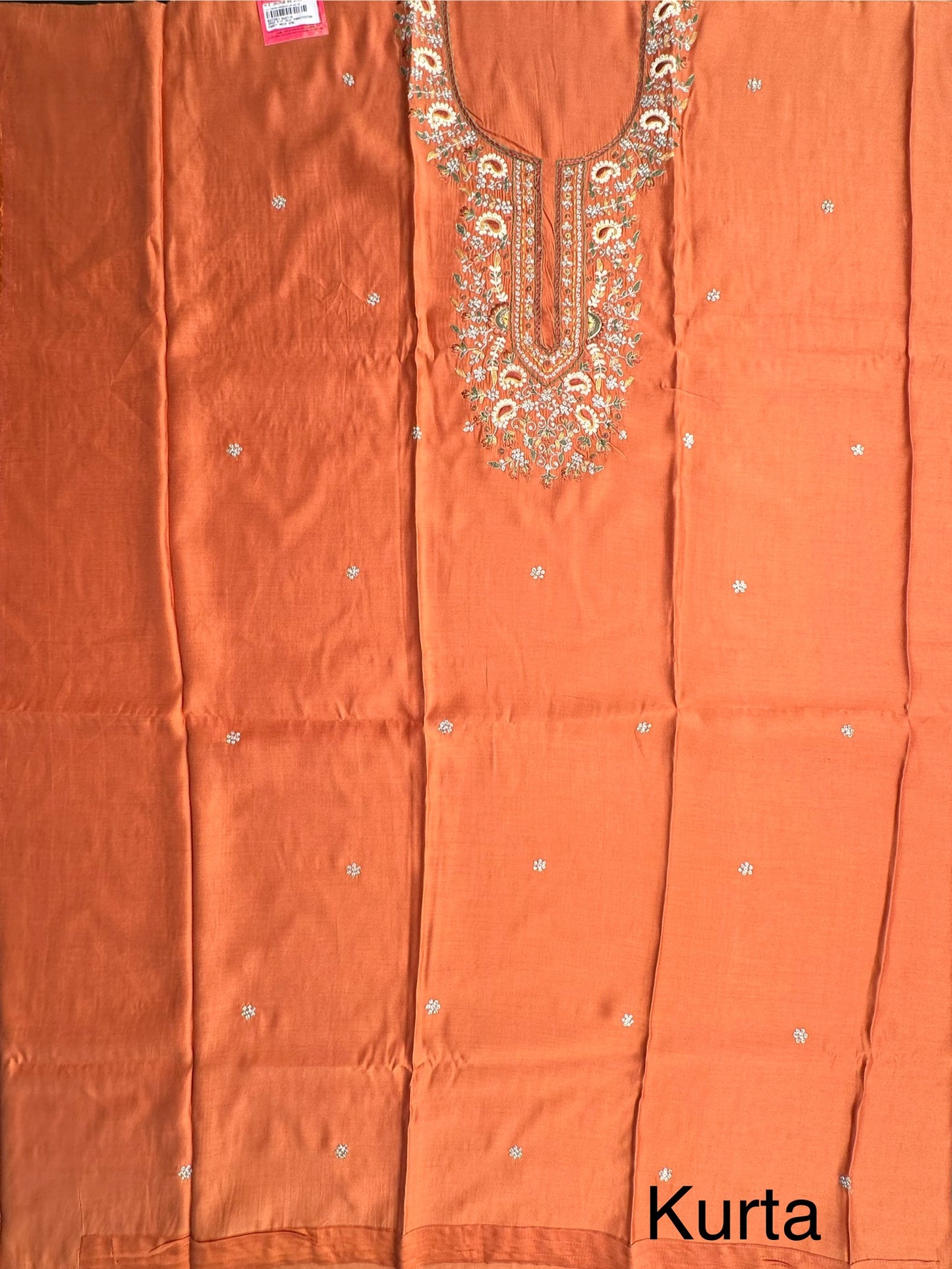 Rust Pittan Work Cotton 3-Piece Suit