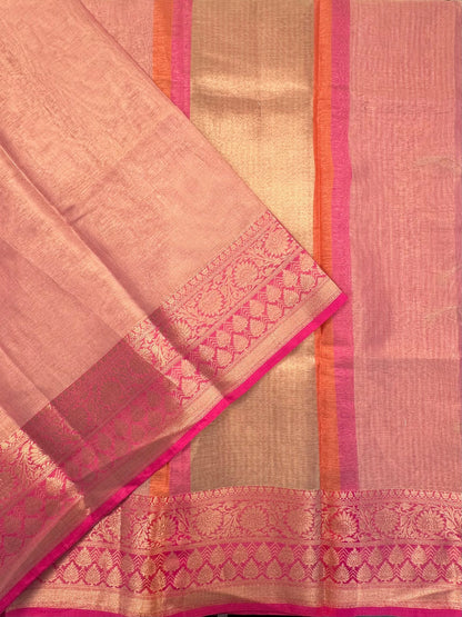 Pink Kirat Tissue Saree