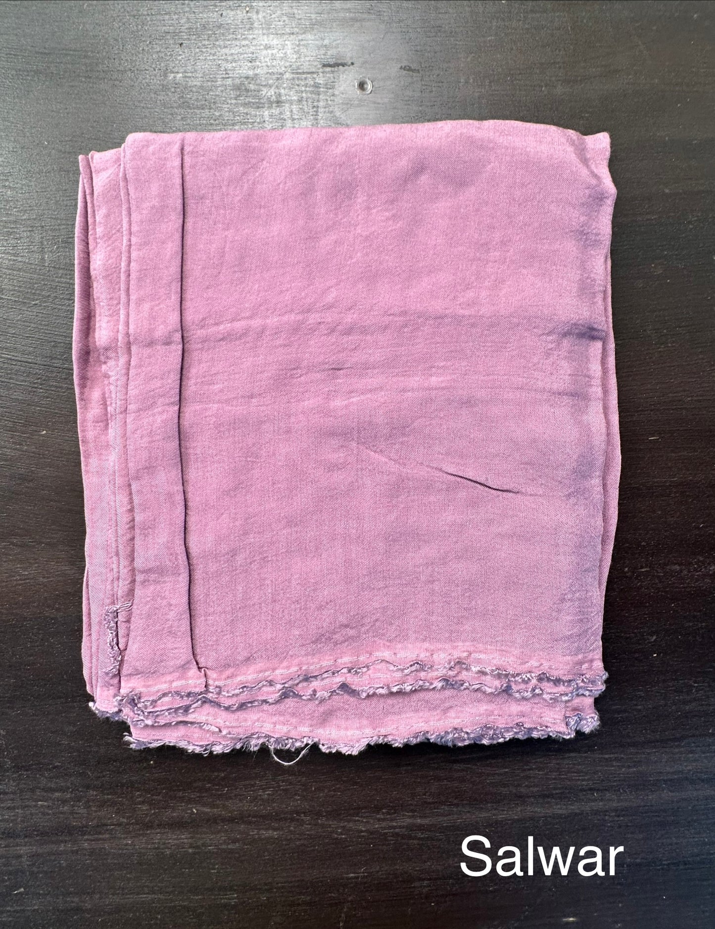 Mauve Art Organza 3-Piece Suit