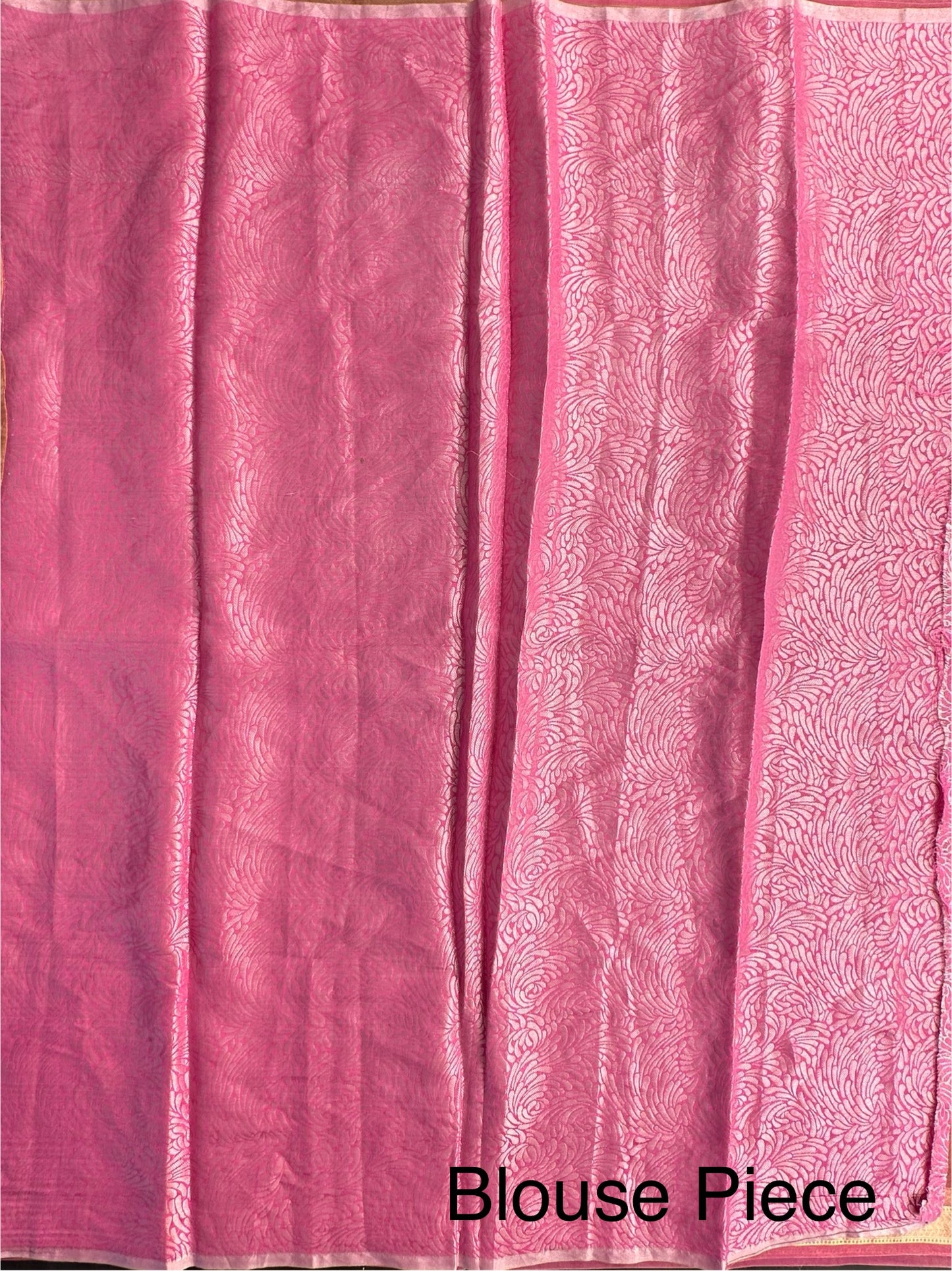 Pink Pure Tissue Saree