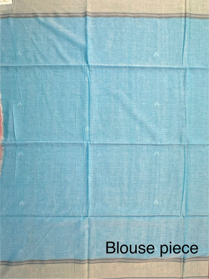 Firozi Bengal Pure Cotton Saree