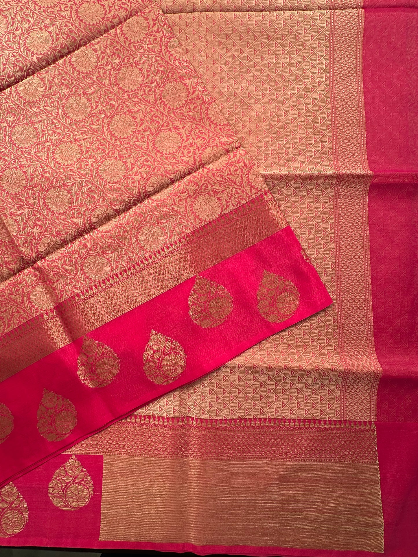 Rani Fancy Tissue Saree
