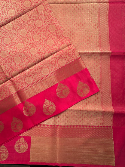 Rani Fancy Tissue Saree