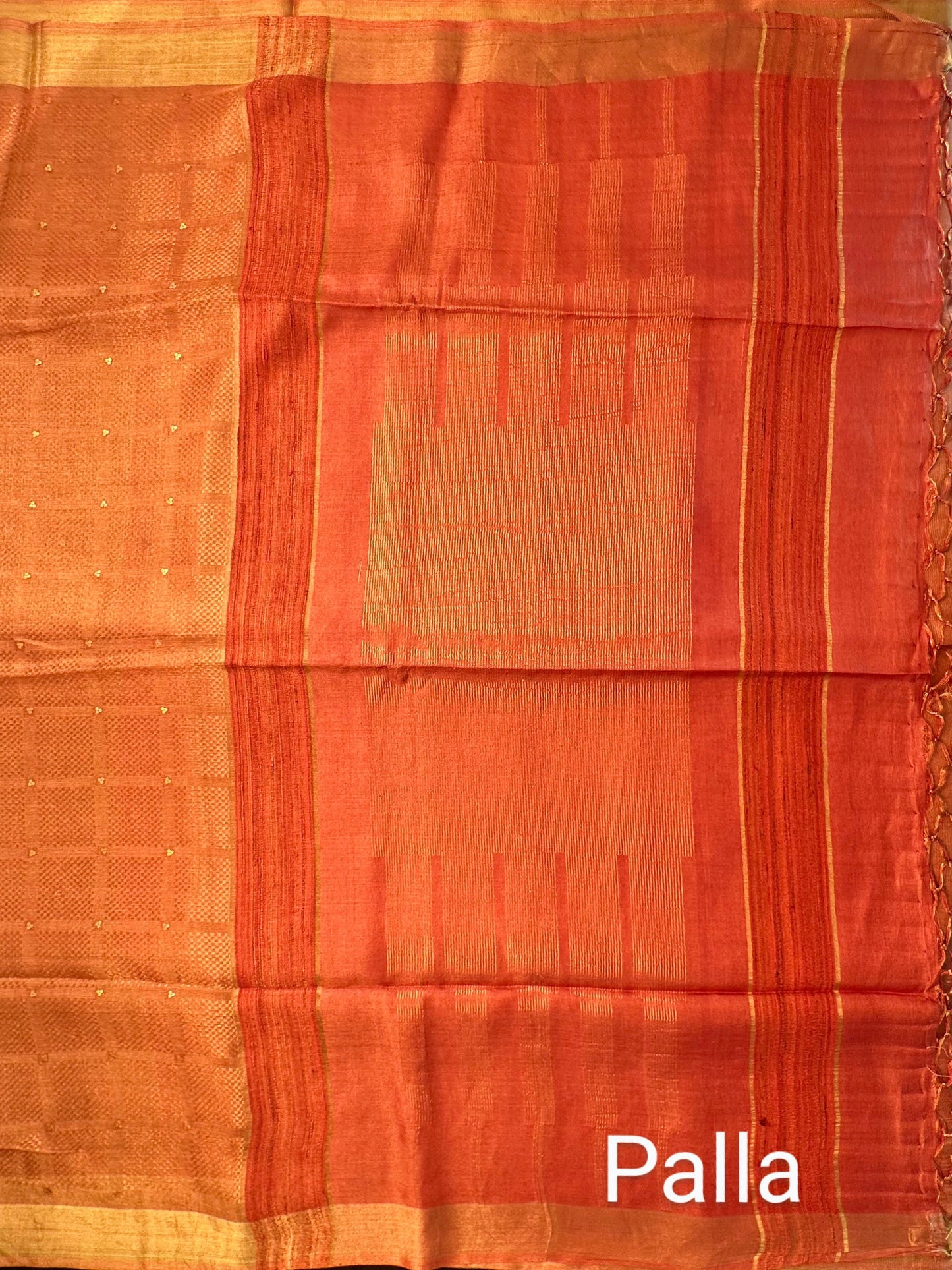 Emboss Tissue Silk Saree