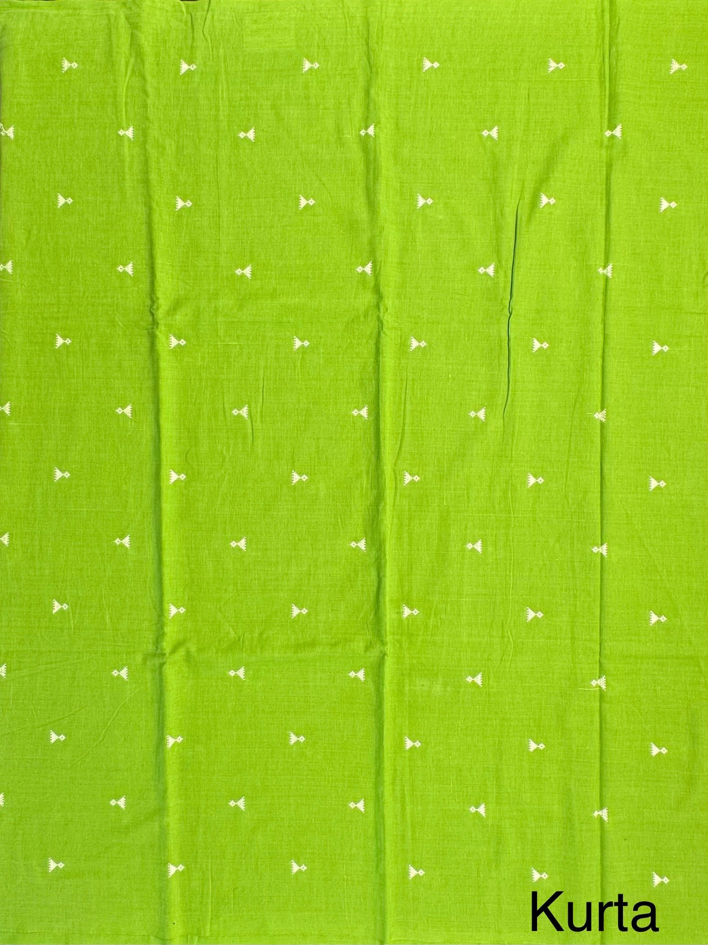 Parrot Green Jhankar South Cotton 3-Piece Suit
