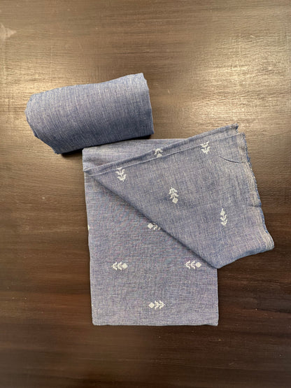 Blue South Cotton Suit