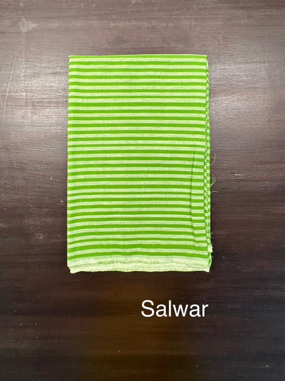 Parrot Green Jhankar South Cotton 3-Piece Suit