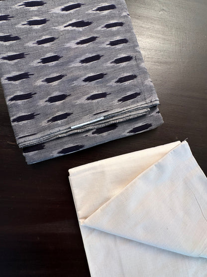 Ikkat Pure Cotton Suit