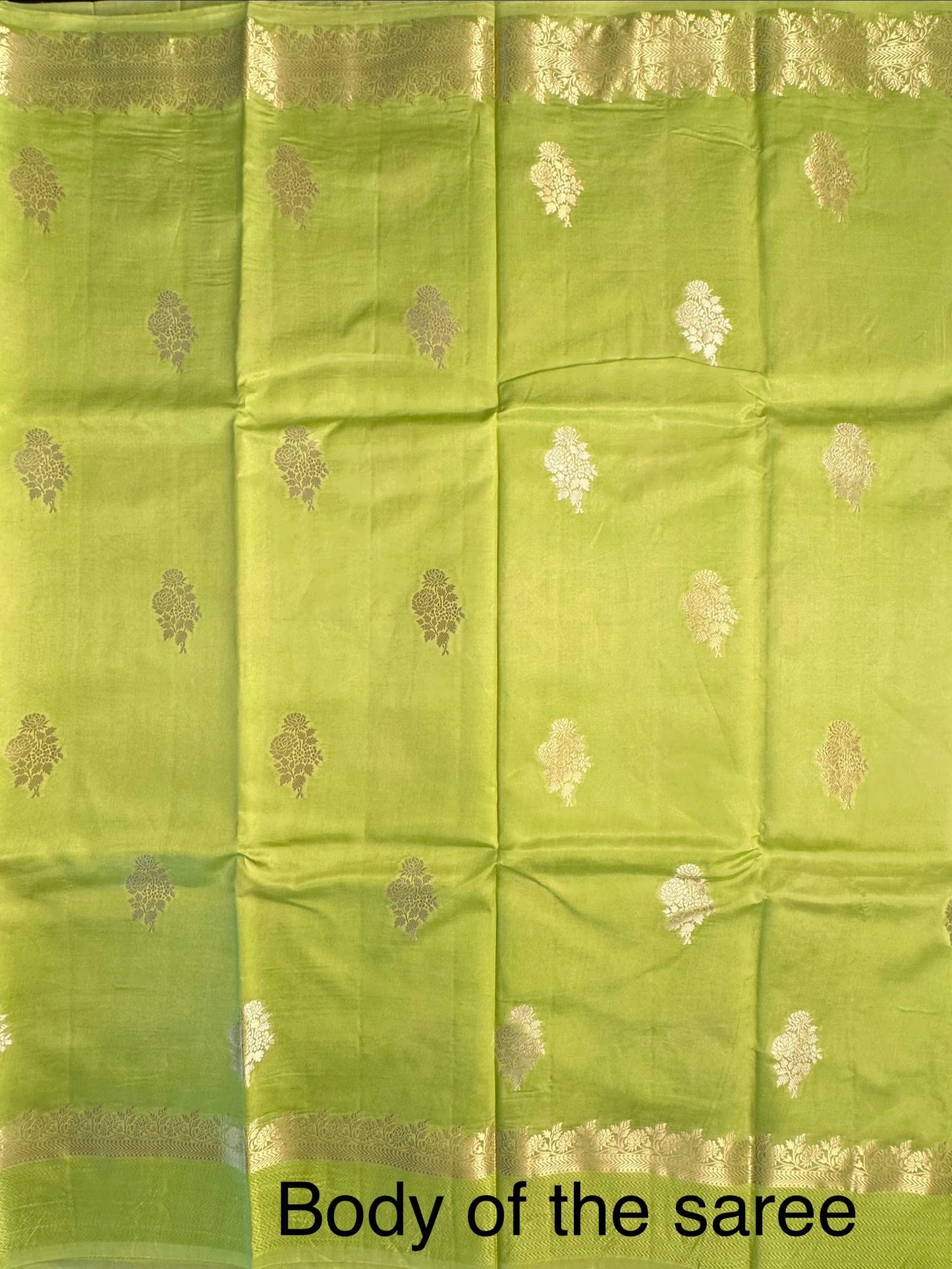 Pista Green Vishakha Pure Silk Saree