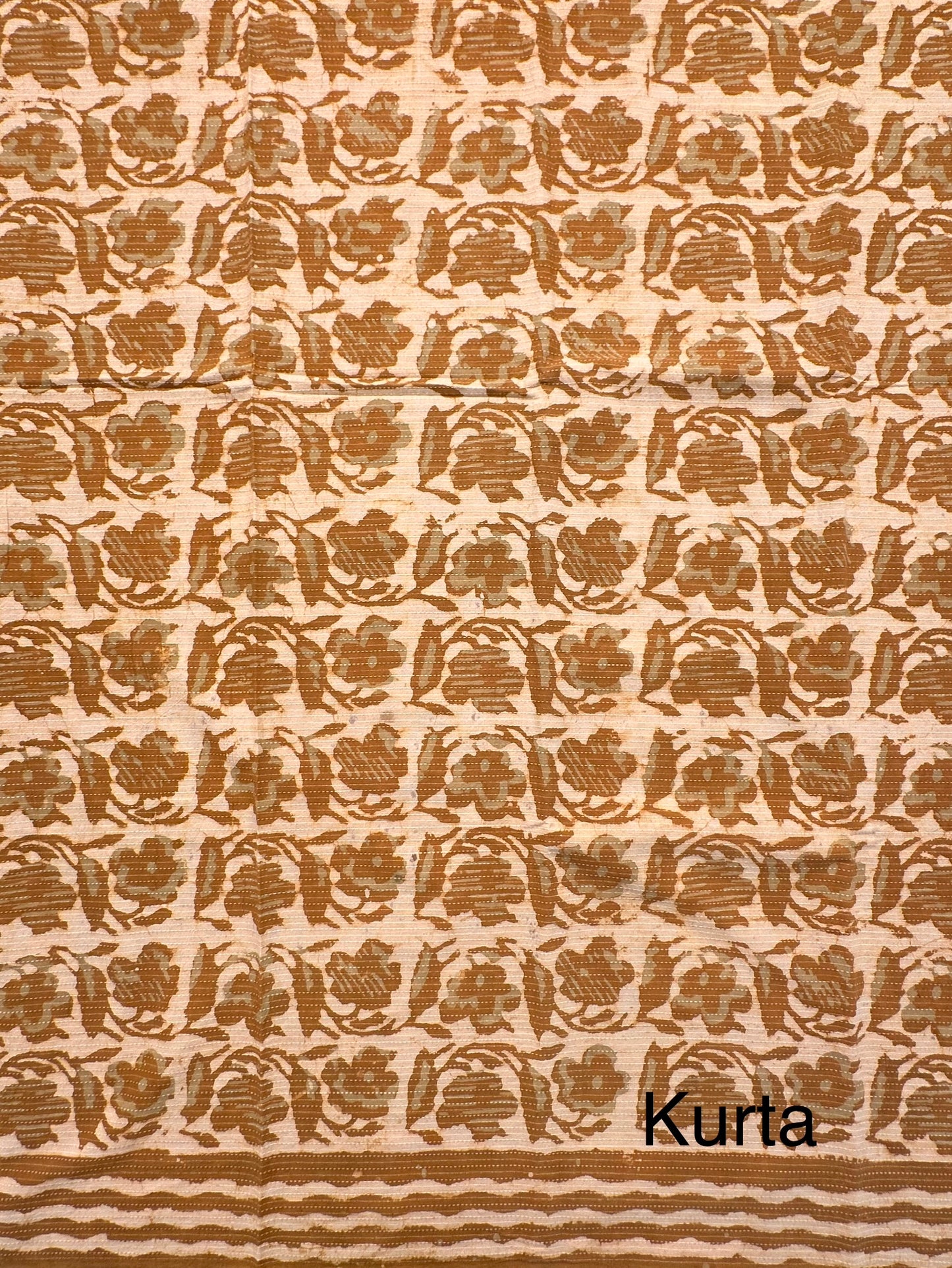 Mustard Sand Pure Cotton Suit
