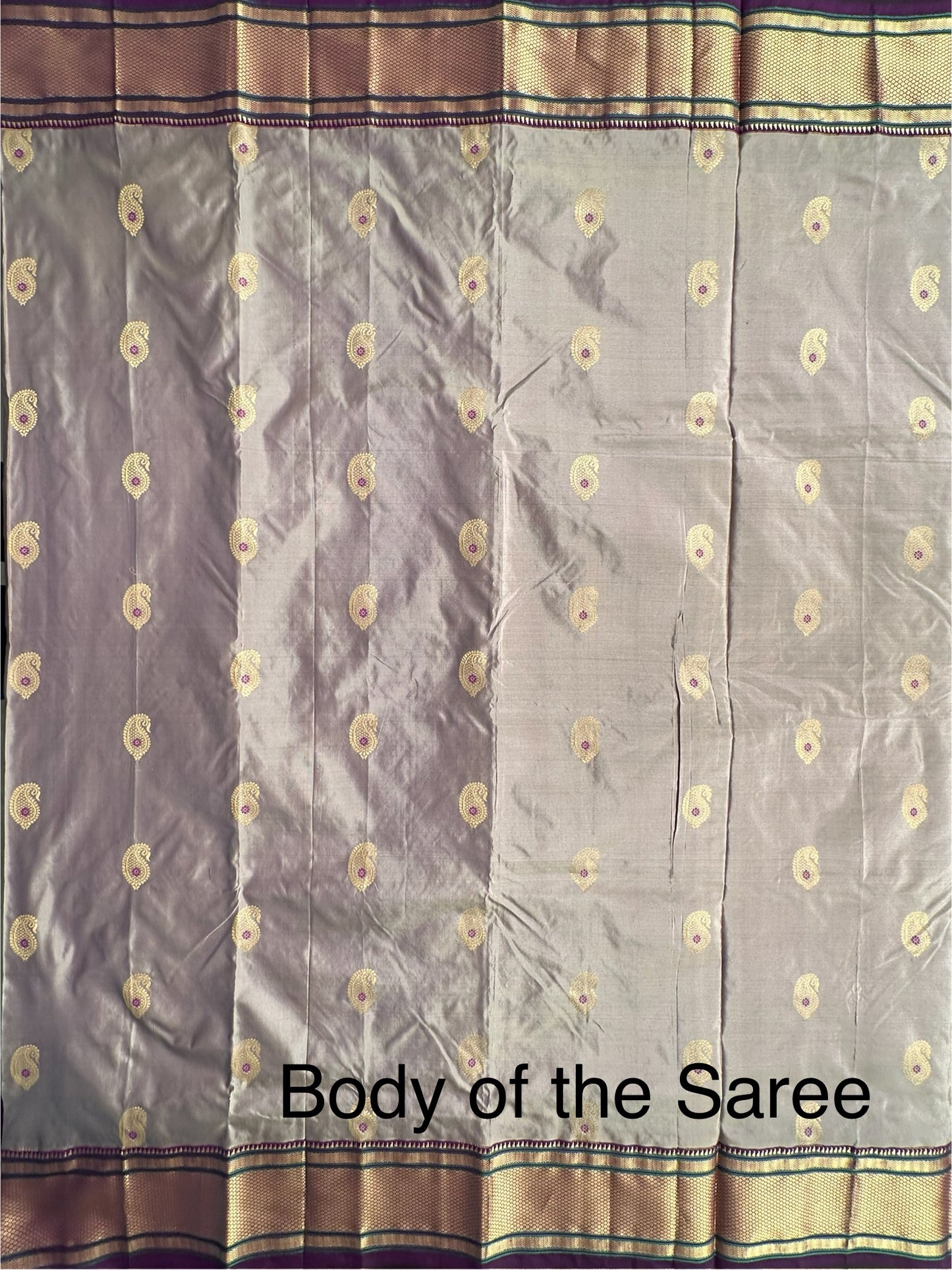 Mauve-Purple Paithini Silk Saree