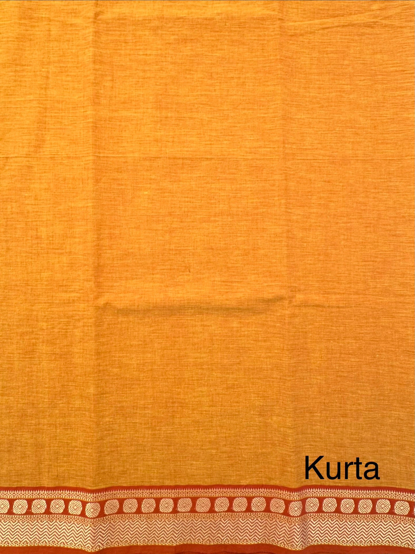 Mustard Dharwad South Cotton 3-Piece Suit