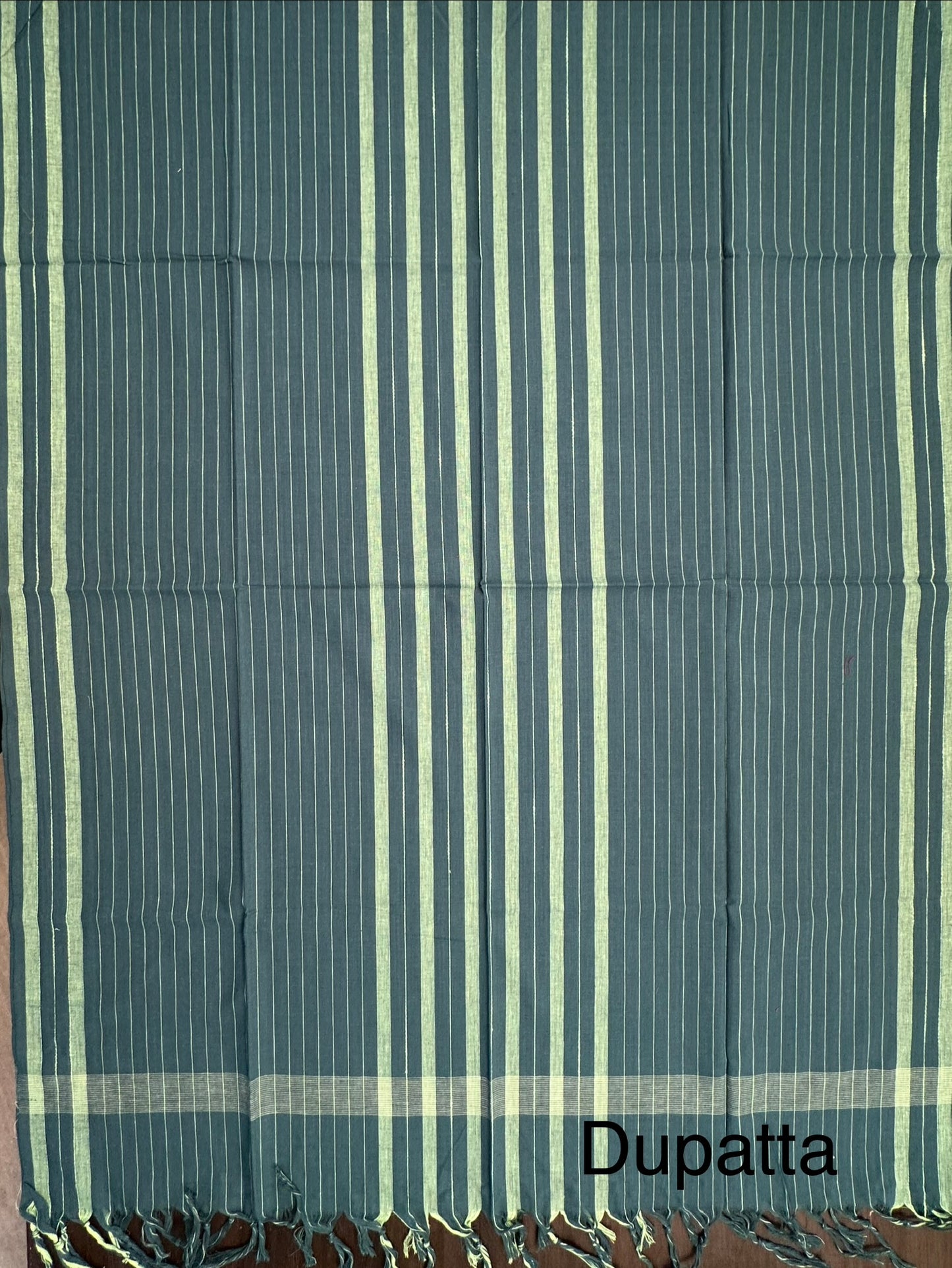 Pista Green South Cotton Suit