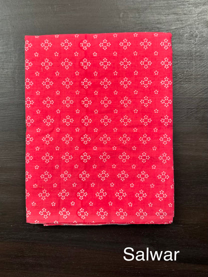 Gazari Jaipuri Necktie Cotton 3-Piece Suit