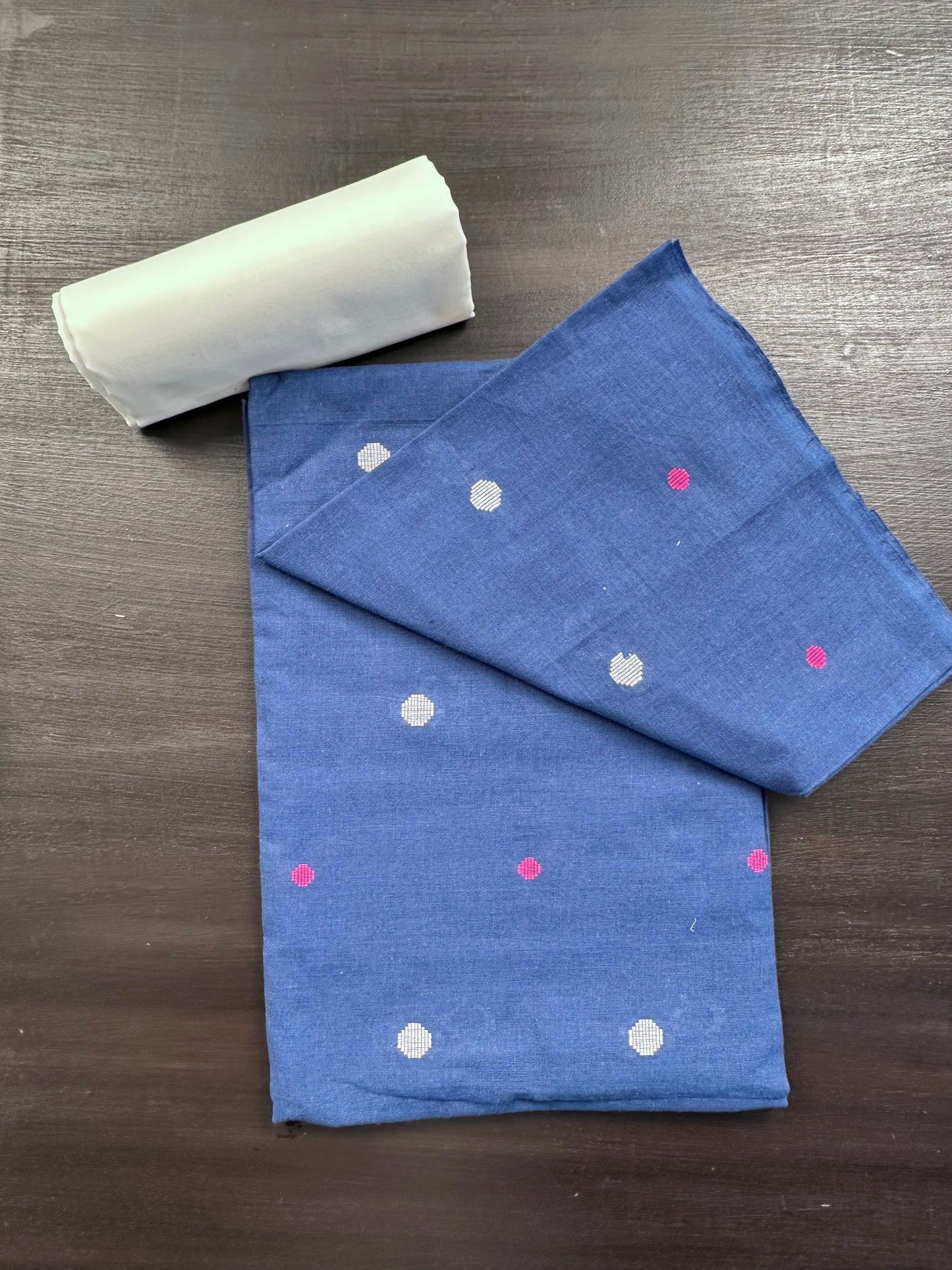 Blue South Cotton Suit