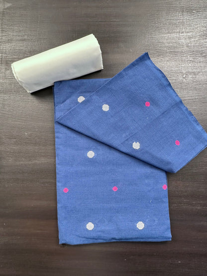 Blue South Cotton Suit