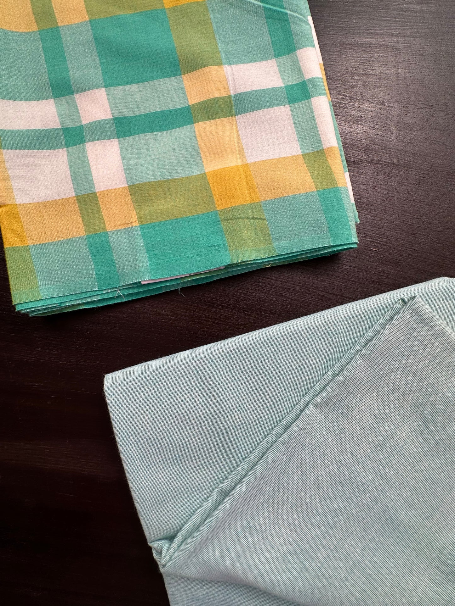 Checkered South Cotton Suit