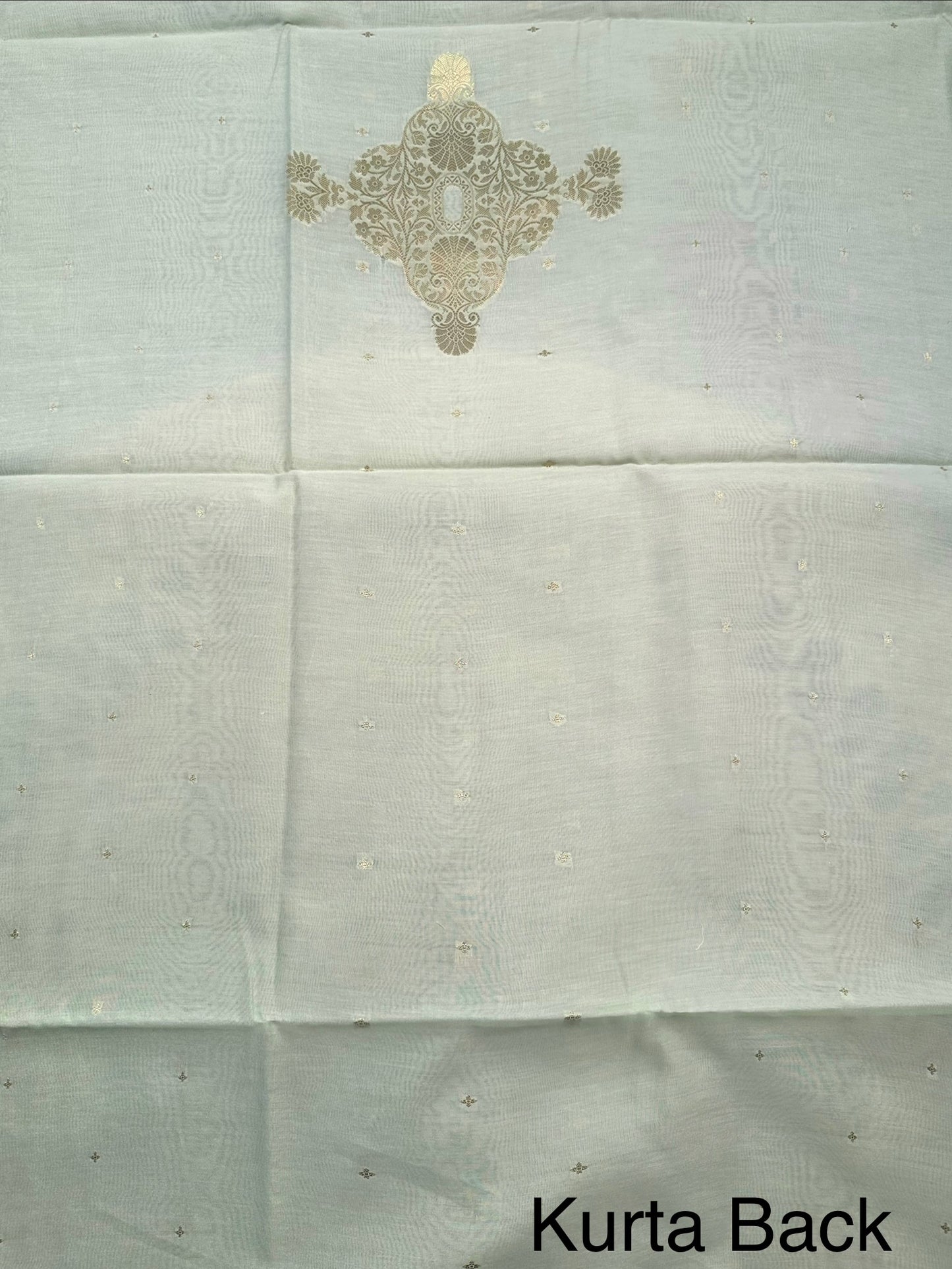 Pista Green Handloom Chanderi Suit