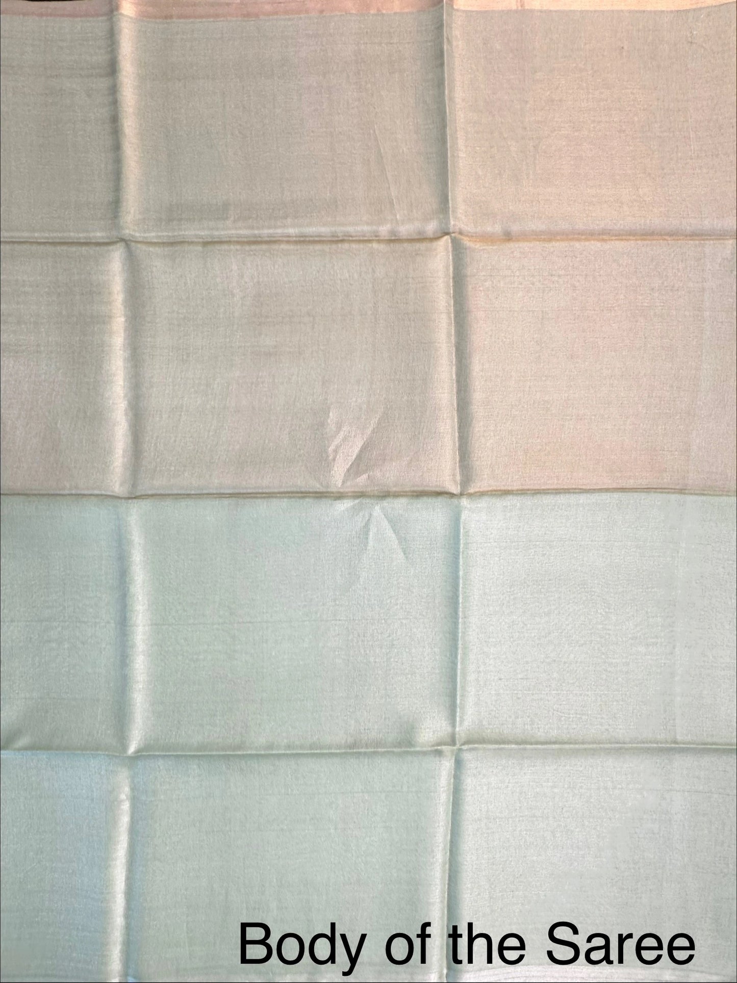 Pista Green Pure Tissue Silk Saree