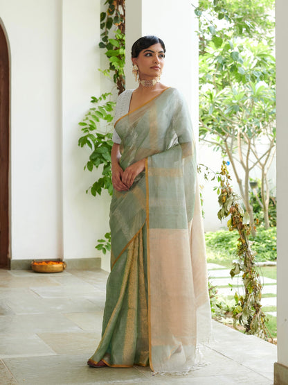 Jacquard Pure Tissue Silk Saree