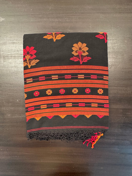 Black Bengal Pure Cotton Saree