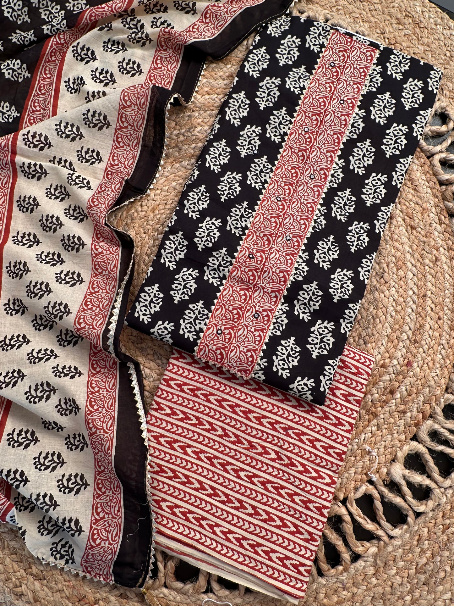Pure Jaipuri Cotton Suit
