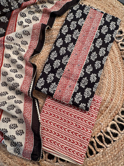 Pure Jaipuri Cotton Suit
