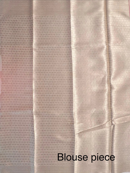 Beige Arvita Kota Doria Fancy Cotton Saree