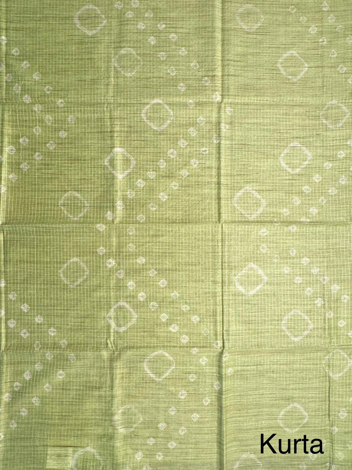 Parrot Green Kumari Art Cotton 3-Piece Suit