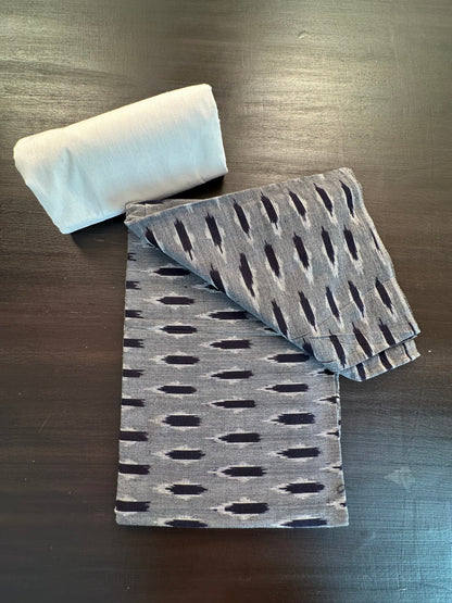Ikkat Pure Cotton Suit