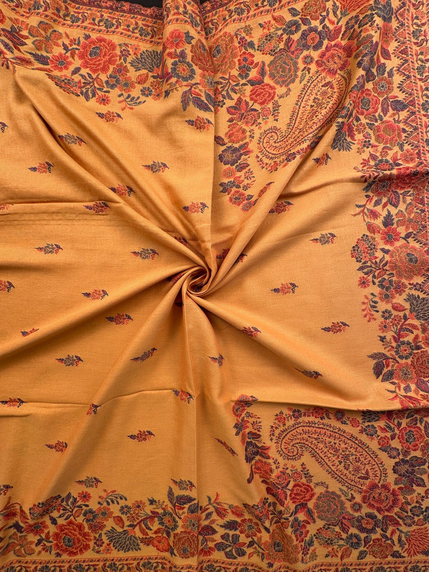 Mustard Woolen Shawl